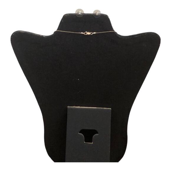 Vintage Western Country Chic Red Gemstone Horseshoe Design Necklace Earrings Set - Picture 3 of 8